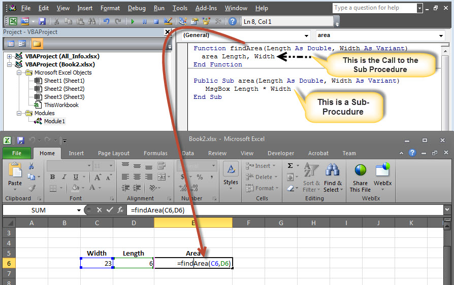 sub_procedure in VBA