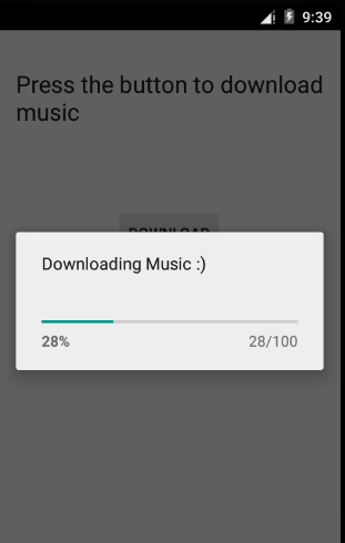 Android ProgressDialog